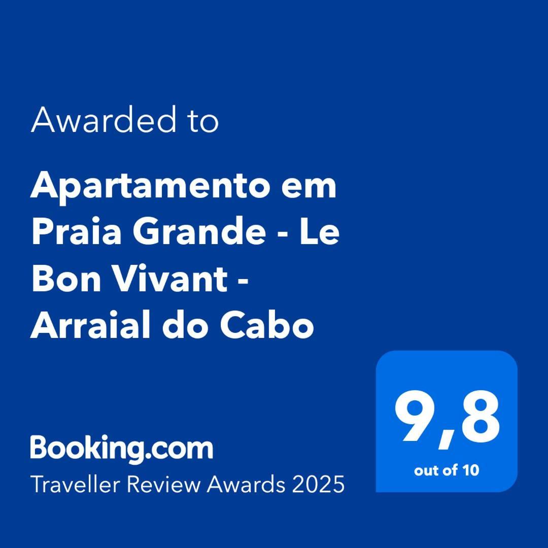Apartamento Em Praia Grande - Le Bon Vivant - Arraial Do Cabo Dış mekan fotoğraf